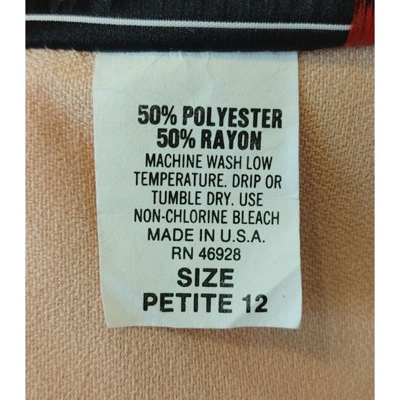 PABLO COLLECTION Womens Petite 12 Tan Embellished Button Two Piece Formal Dress - Picture 5 of 5